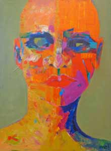colorful figurative painting