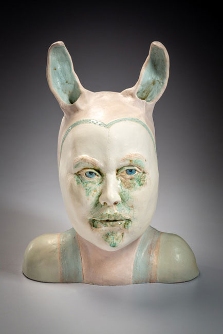 Melinda Crider, abstract figurative ceramics, ceramic figure sculpture, figurative fine art ceramic sculpture, art figuratif, human form, human art