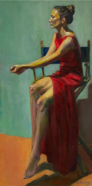 Arye Shapiro, figurative painting, figure painting, figurative fine art, art figuratif, human form, human art