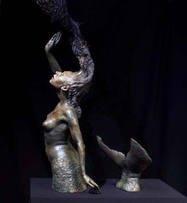 Louise Solecki Weir, figurative sculpture, figure sculpture, figurative fine art sculpture, human form sculpture, human sculpture, realistic figure sculpture, realistic figurative sculpture