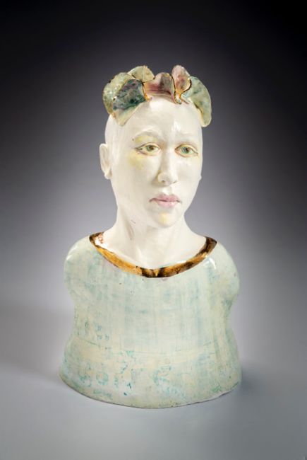 Melinda Crider, abstract figurative ceramics, ceramic figure sculpture, figurative fine art ceramic sculpture, art figuratif, human form, human art